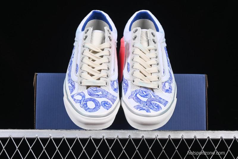 Vans Old Skool Year of the Snake Limited Edition Low-Top Casual Skate Shoes - VN000D57CDA