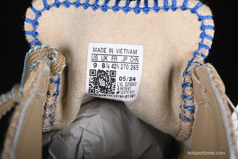 Adidas Clot x Originals Gazelle Indoor Retro Casual Slip-Resistant Wear-Resistant Low-Top Sneakers - IH3641