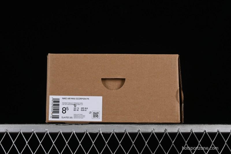 Nike Air Max Scorpion FK Running Shoes with Full-Length Next-Gen Air Cushion - DJ4702-101