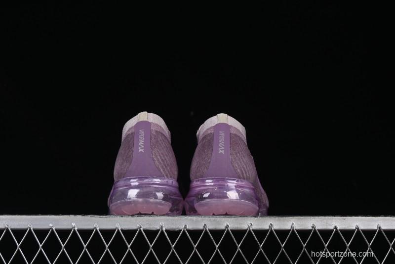 Nike Vapormax Flyknit Breathable Casual Running Shoes with Full-Length Air Cushion - 849557-500