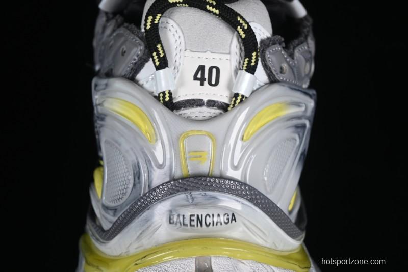 Balenciaga Runner Kith Four Color Retro Casual Sneakers - W3RMU1279