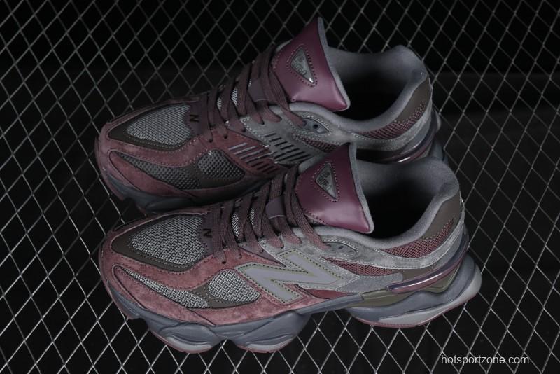 New Balance 9060 Retro Casual Running Sneakers with ABZORB Cushioning Technology - U9060BCG