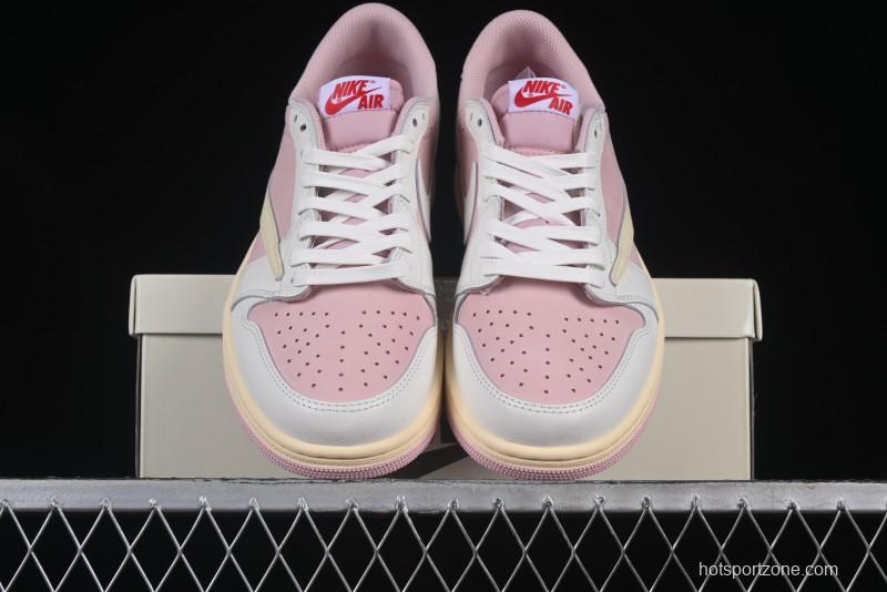 Nike Travis Scott x Air Jordan 1 Low OG Retro Sneakers - DM7866-600