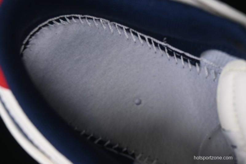 Nike SB Dunk Low Stussy Anniversary Edition High-End Custom Sneakers with Lace-Up Design in Grey White and Navy - YX5066-240