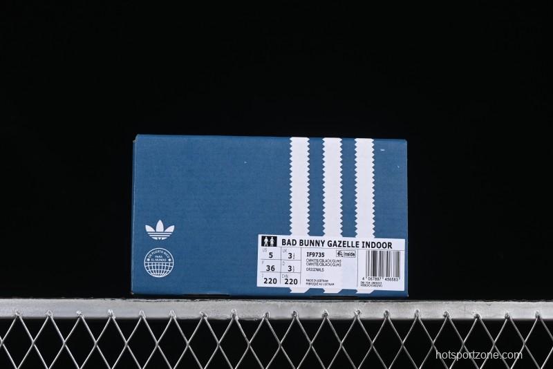 Adidas Originals Gazelle Indoor Retro Casual Slip-Resistant Wear-Resistant Low-Top Sneakers - IF9735