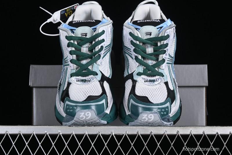 Balenciaga Runner Kith Four Color Retro Casual Shoes - W3RMU9034