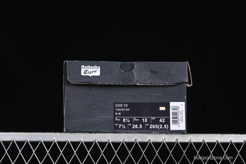 Classic Onitsuka Tiger Mexico 66 Shoes – White & Grey Minimalist Design