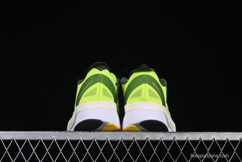 Adidas Adizero Lightstrike Pro Running Shoes - Neon Yellow/Black