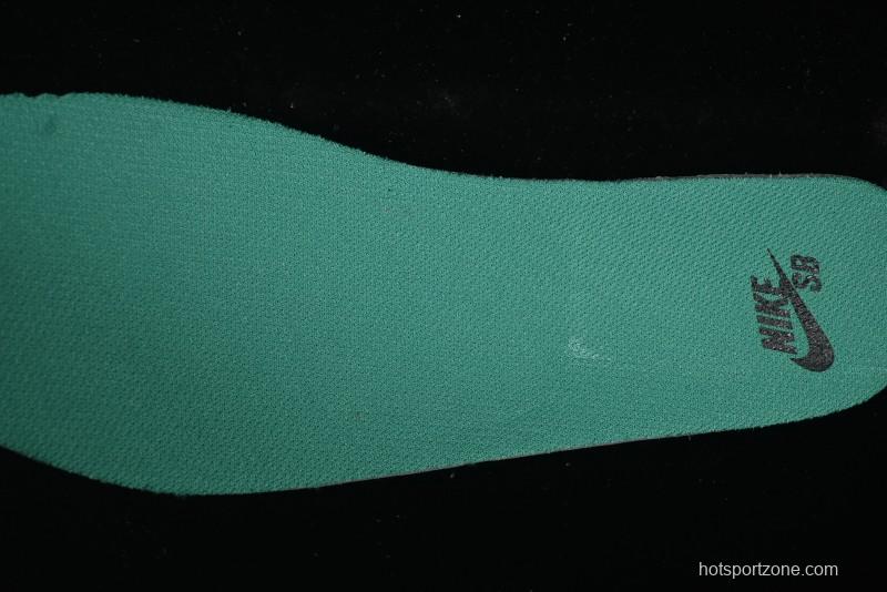 Nike SB Force 58 Low - Emerald Green, Black & White Skateboarding Shoes