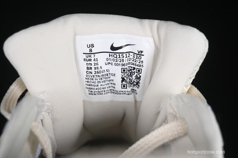 Nike Runtekk V2K Retro Low-Top Running Shoes with Cushlon Midsole - HQ1512-110