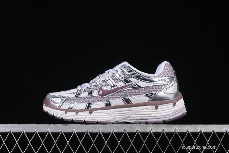 Nike P-6000 Metallic Chrome Runner - Sleek & Stylish Performance Sneakers