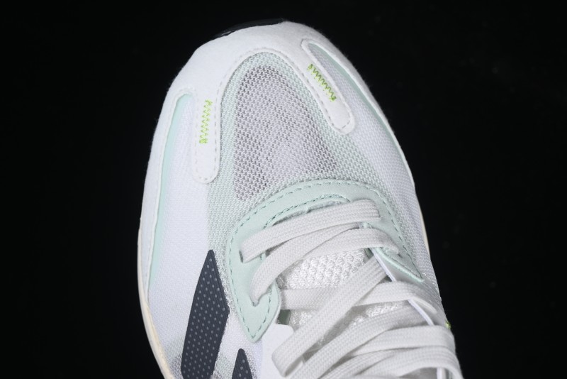 Adidas Lightstrike Pro Running Shoes - White/Black Neon Edition