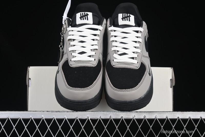 Nike Air Force 1 '07 Low UN Retro Gray Casual Sneakers with Full-Length Air Cushion - KK1988-064