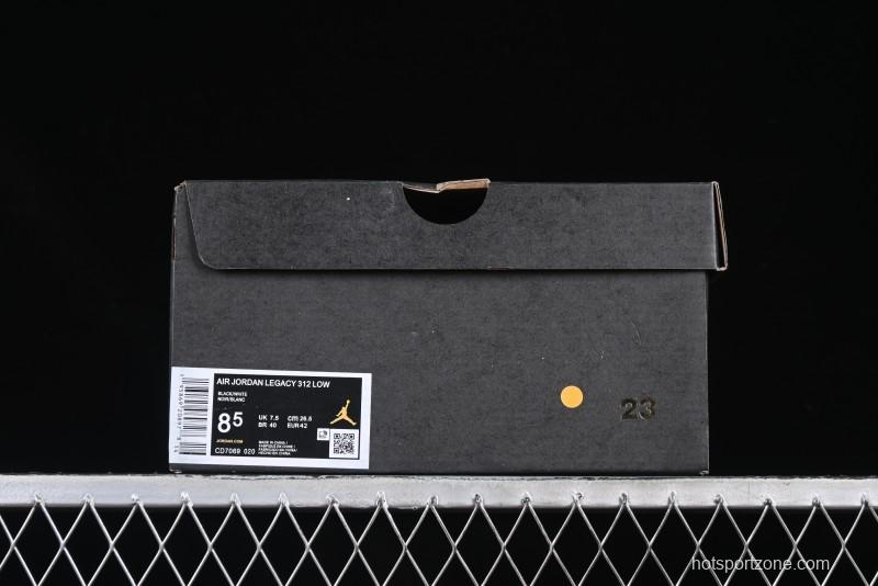 Nike Air Legacy 312 Low "Black/Sail/White" - Premium Style with Elephant Print Details