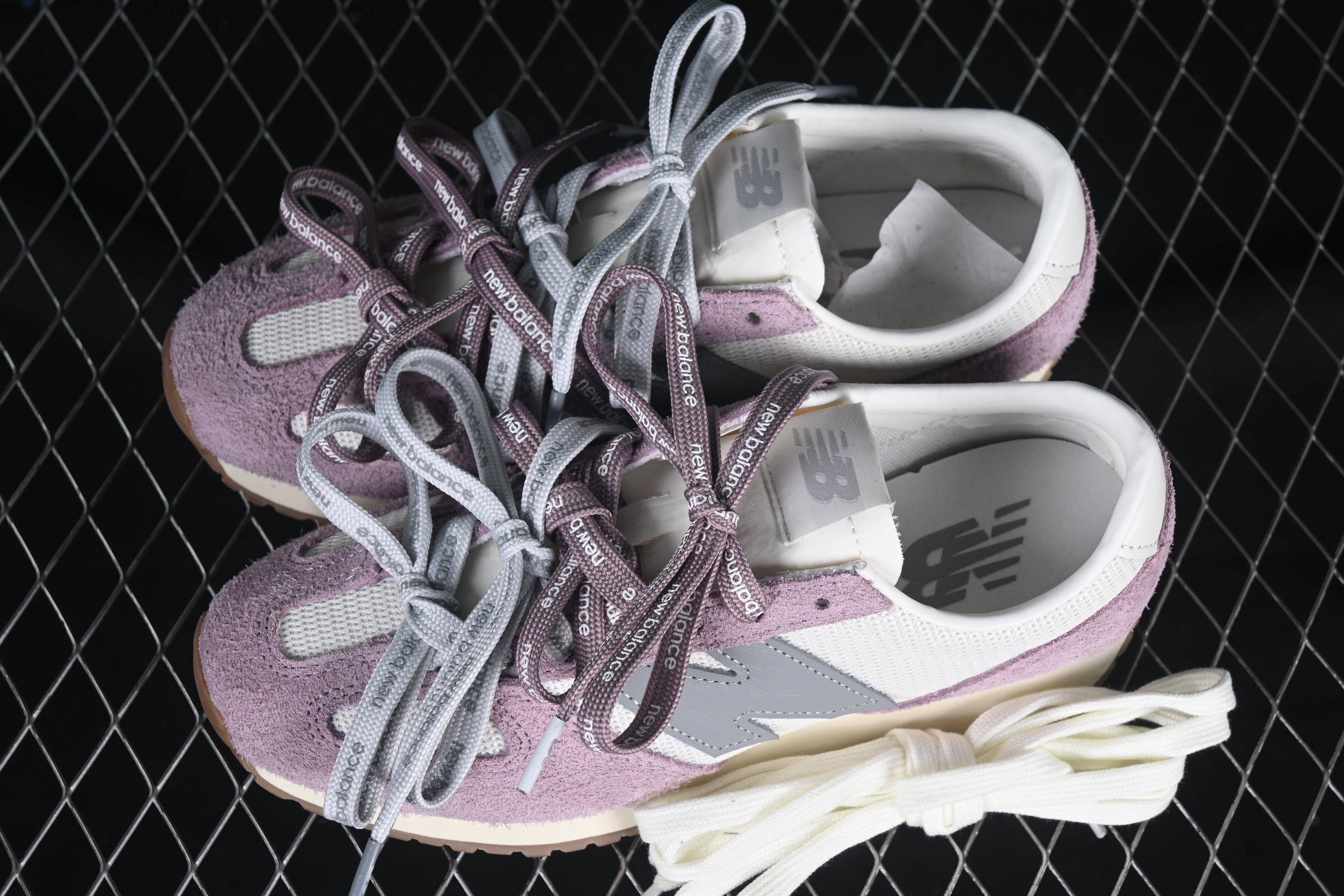 New Balance 471 Series Fabric and Leather Casual Lifestyle Shoes - U471AL