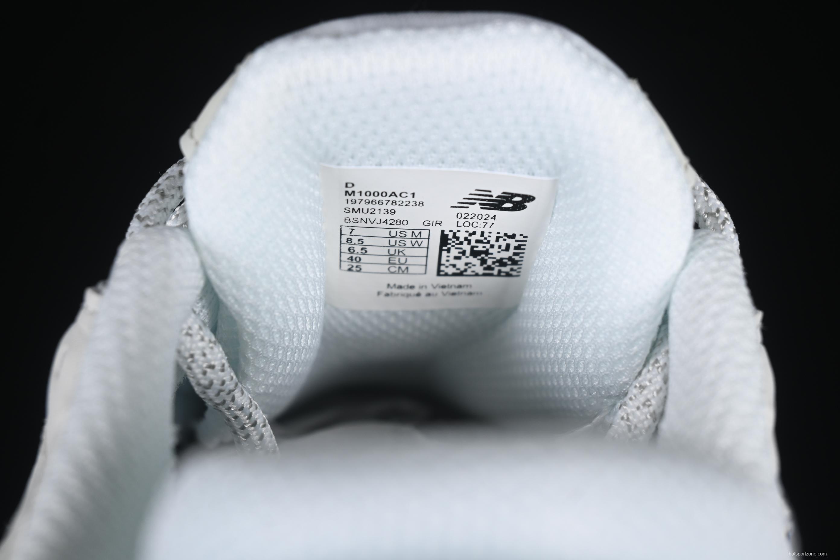 New Balance 1000 Series Retro Dad Style Low-Top Casual Running Shoes - M1000AC1