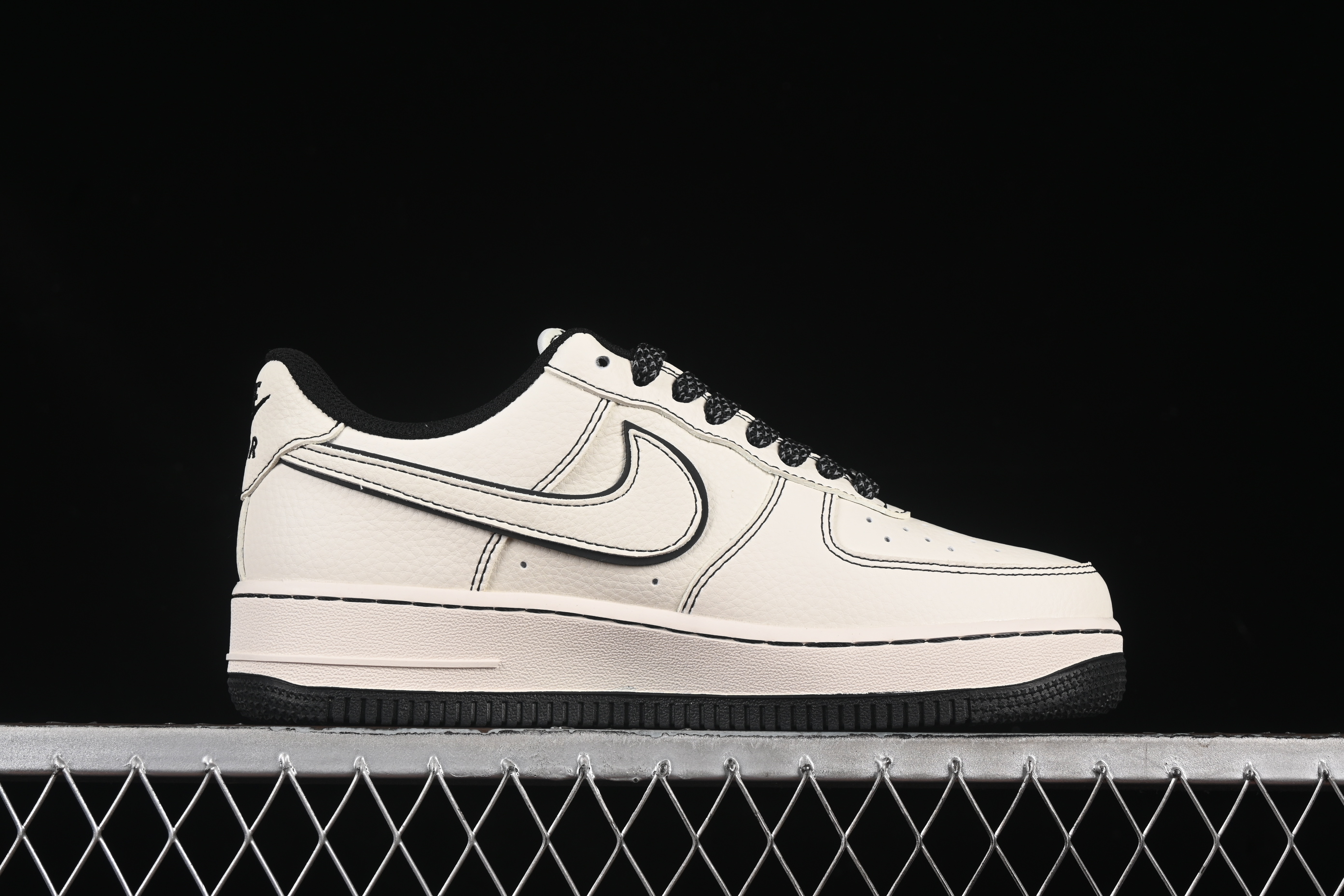 Nike Air Force 1 '07 Low Bape Collaboration Black Line Starry Sky Casual Sneakers - HH7518-067