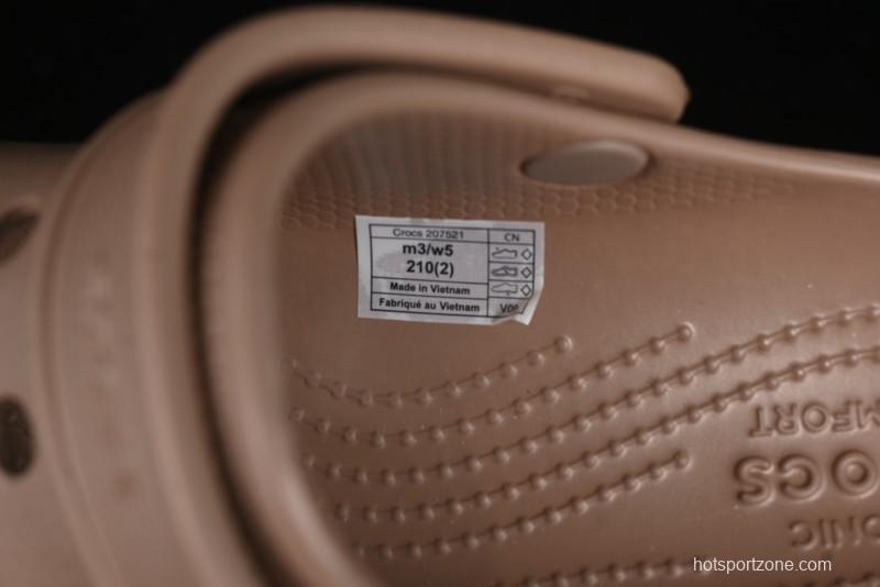 Crocs Classic Puff Two-Way Summer Sandals with Ventilation Holes - B.D4