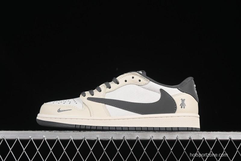 Nike Travis Scott x Fragment Design x Air Jordan 1 Low OG SP AJ1 Casual Sneakers - XS2024-005