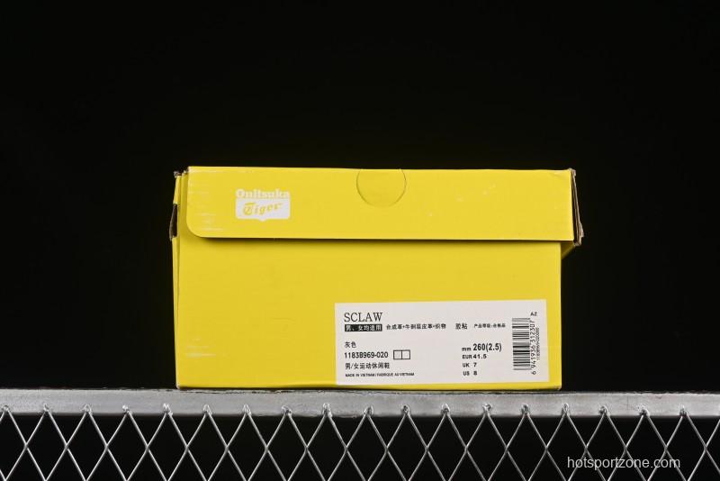 Onitsuka Tiger Sclaw Comfortable Versatile Slip-Resistant Low-Top Lifestyle Casual Shoes - 1183B969-020