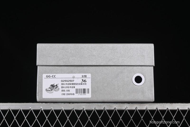 GG-CC Platform Casual Running Sneakers with Thick Sole for Women - G25S2507