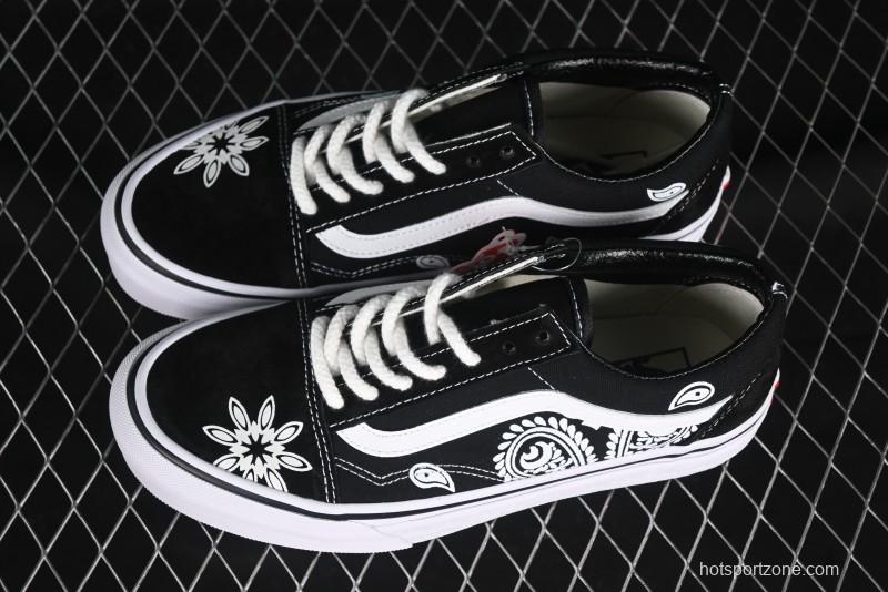 Vans Old Skool 36 Low-Top Retro Skate Shoes - VN000CRPGRN