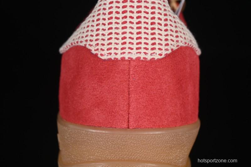 Adidas Originals Gazelle Indoor Retro Casual Slip-Resistant Wear-Resistant Low-Top Sneakers - JI2756