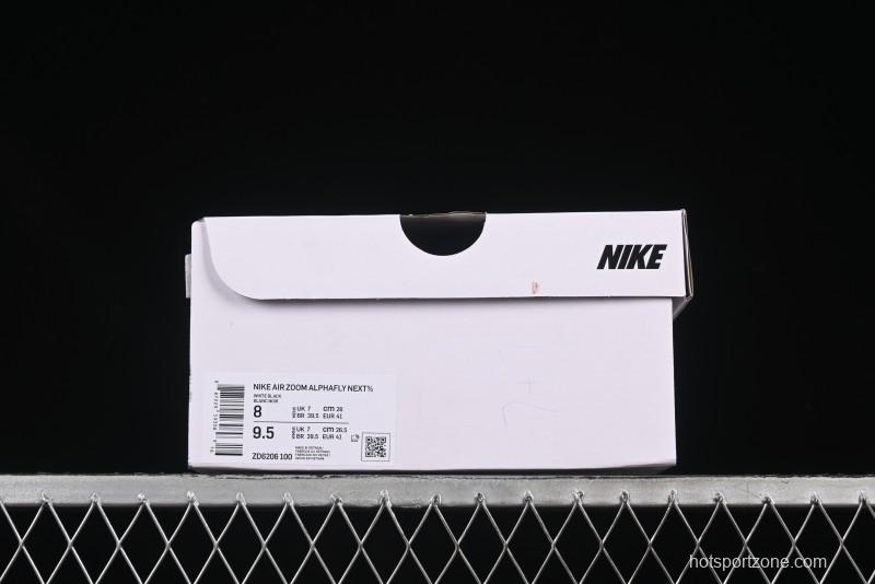 Nike Zoom VaporFly Next 3% Prototype Super Marathon Running Shoes with Dual Airzoom and ZoomX Foam - ZD6206-100