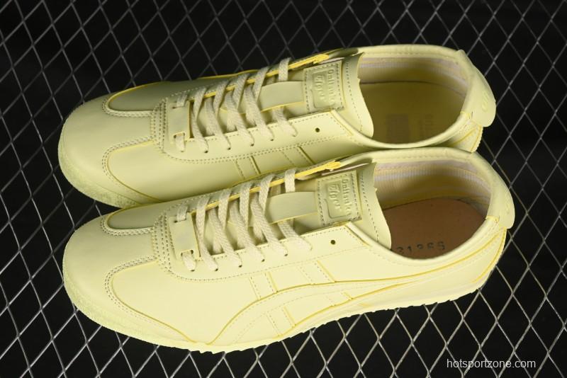 Onitsuka Tiger Mexico 66 Cactful-S Low-Top Leather Running Shoes in Pastel Colorway - 1183C347-750