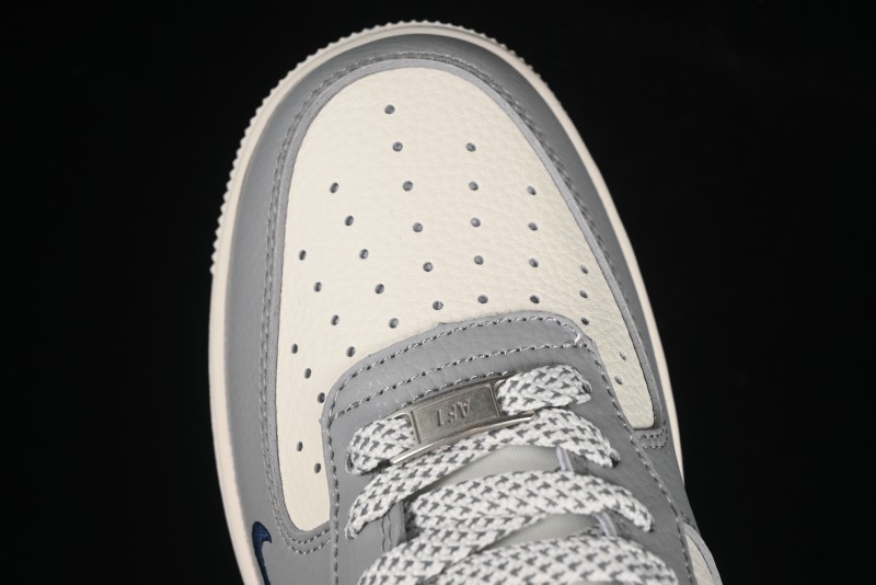 Nike Air Force 1 '07 Low Stussy Double Flame Casual Sneakers with Full-Length Air Cushion - XS1958-555