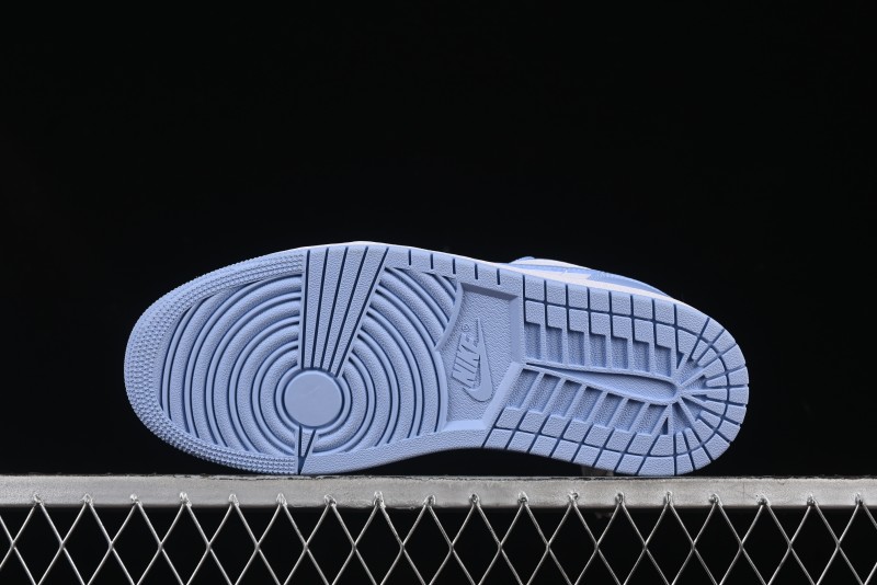 Nike Air Jordan 1 Low AJ1 White Blue Casual Sneakers - DC0774-142