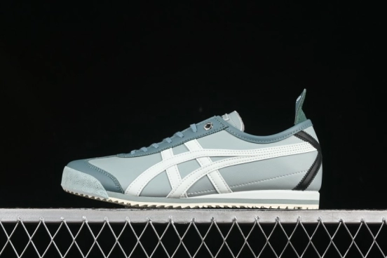 Onitsuka Tiger Mexico 66 Cactful-S Low-Top Leather Running Shoes in Pastel Colorway - 1183A872-402