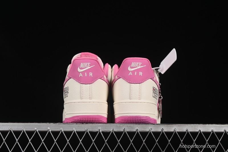 Nike Air Force 1 '07 Low Cartoon Cat Collaboration Pink Cartoon Cat Casual Sneakers - KK1988-082