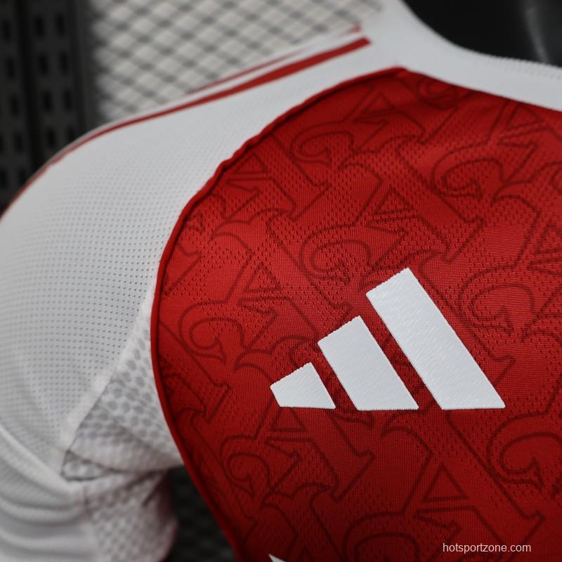 Player Version 25/26 Arsenal Home Jersey