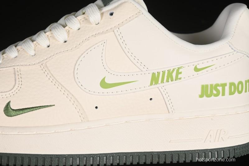 Nike Air Force 1'07 Low Just Do It Casual Sneakers with Full-Length Air Cushion - DF0188-056