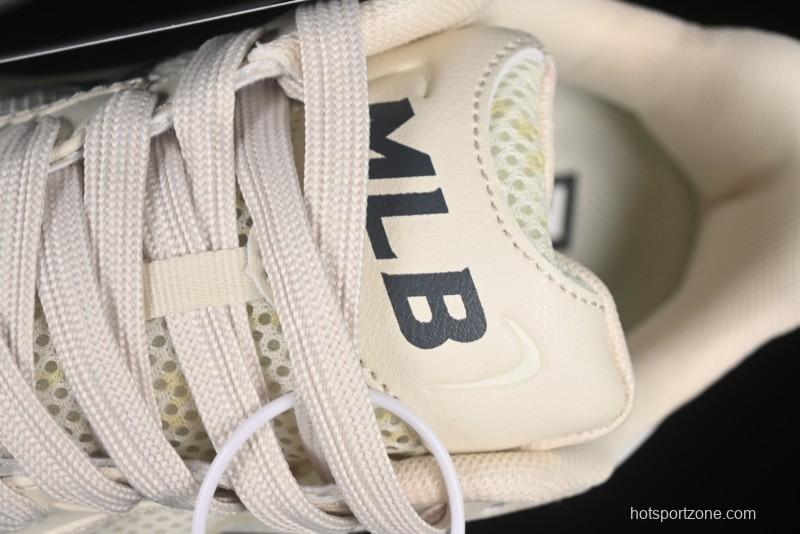 New York Yankees MLB Chunky Curve Runner Monogram Thick Sole Casual Running Shoes - 3ARNSPL5N50BGL