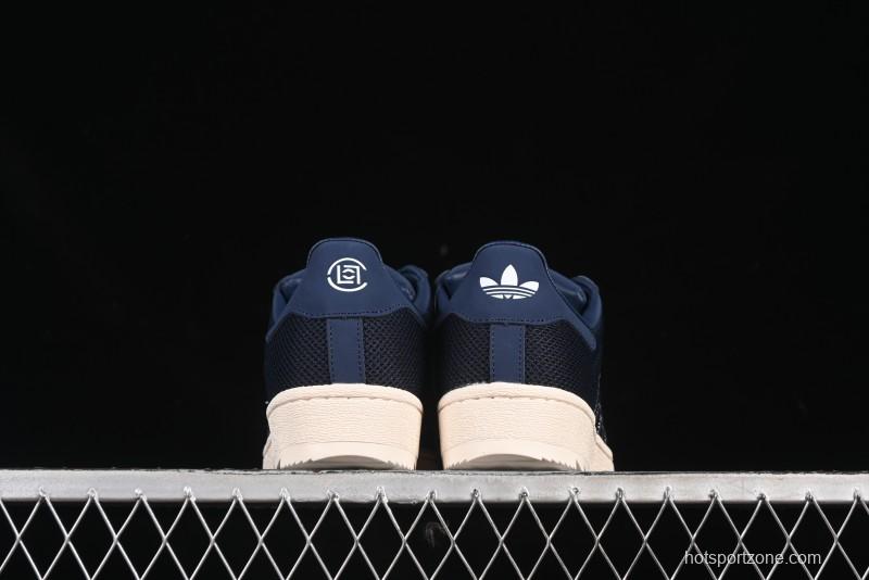 Adidas Clot x Superstar Shell Toe Casual Sneakers with Serrated Edge Design - IH3644