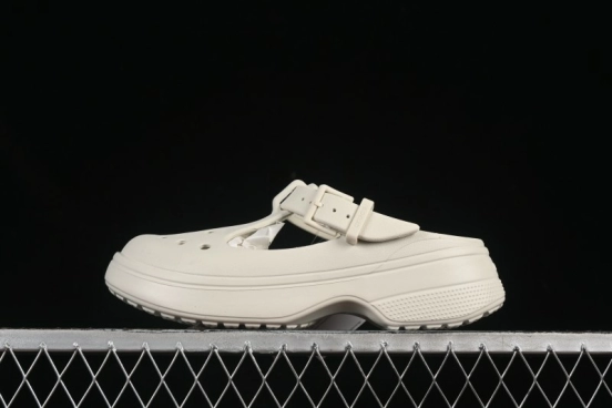 Crocs Mary Jane Classic Simple Casual Beach Clog Sandals - B.D4