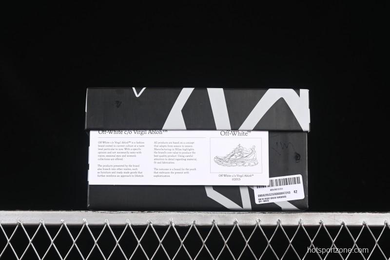 Off-White Be Right Tie-Dye Green Low-Top Lifestyle Casual Shoes - X.E5