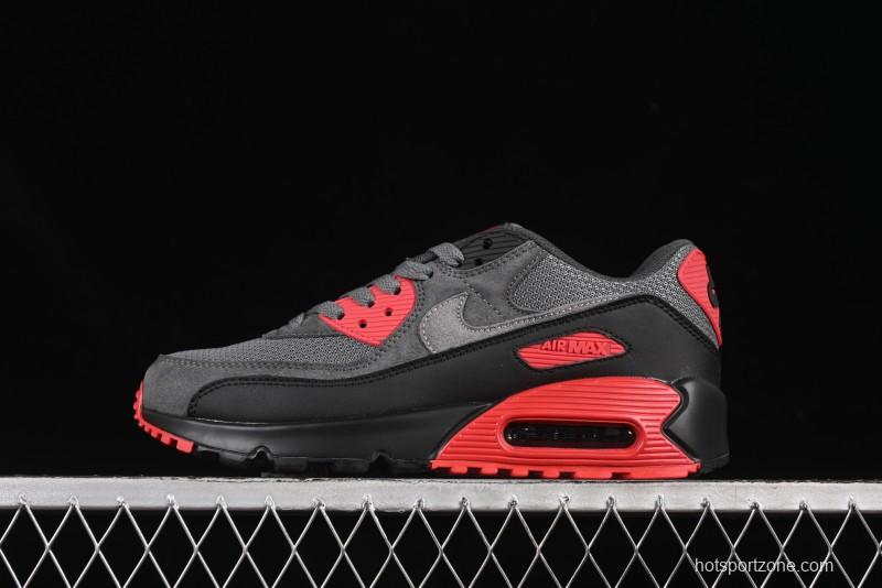 Nike Air Max 90 Retro Running Shoes with Visible Air Cushion - DM0029-007