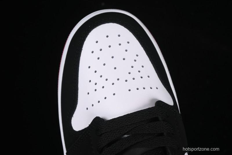 Nike Air Jordan 1 Low "White Black Gym Red" Retro Casual Sneakers - IB8971-106