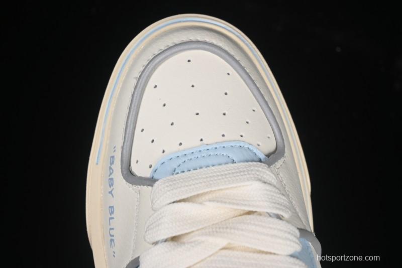 New York Yankees Chunky Liner Mid Denim Monogram Platform Sandals - 3ASXCA12N50IVS