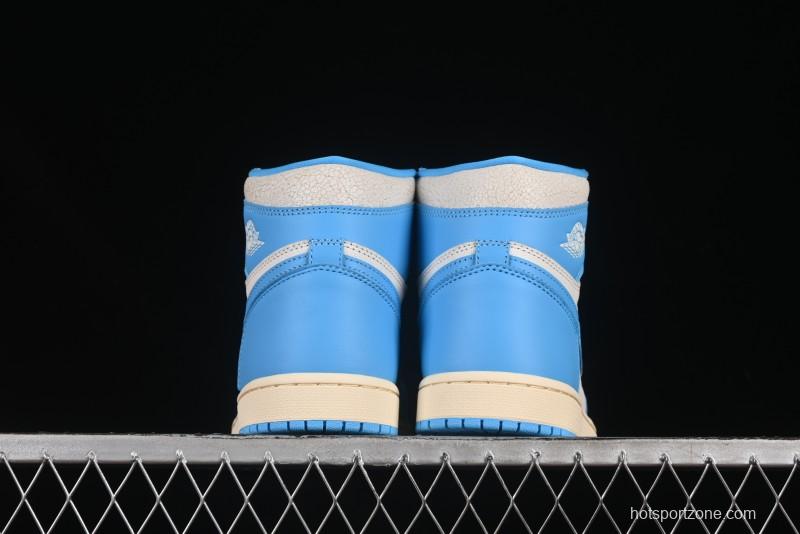 Nike Air Jordan 1 High OG "UNC Reimagined" Retro Basketball Shoes - DZ5485-402