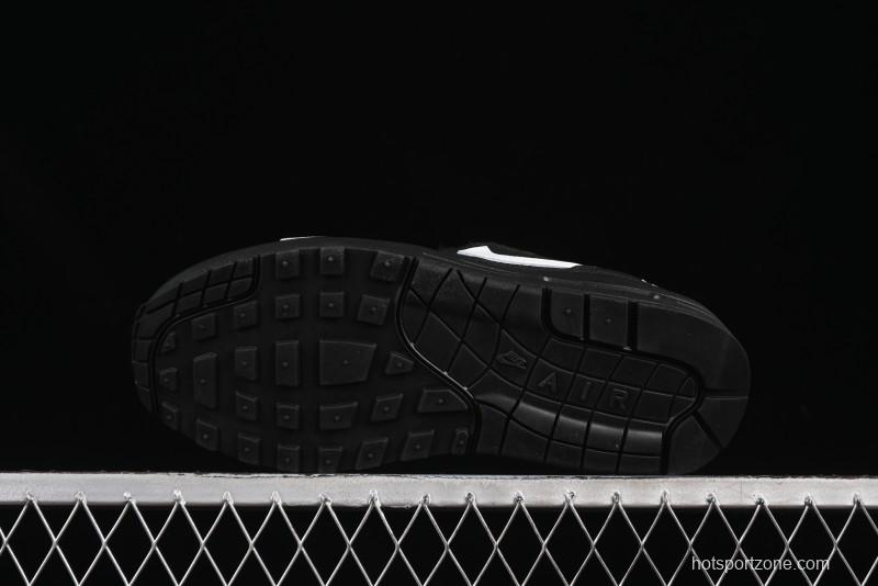 Nike Air Max 1 Retro Running Shoes with Half-Sole Air Cushion - HF8813-001