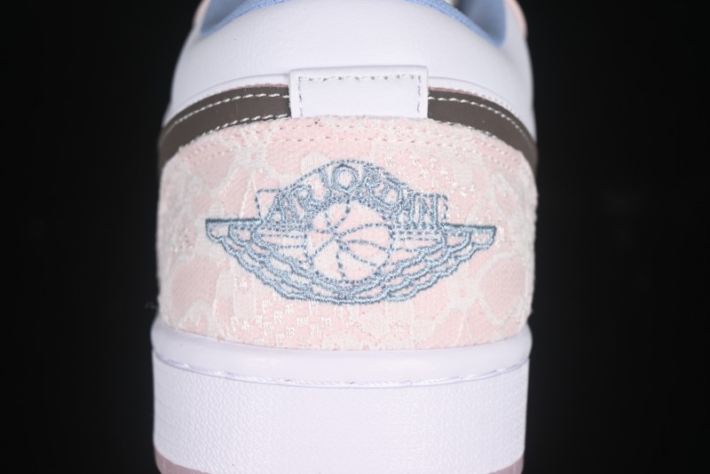 Nike Air Jordan 1 Low AJ1 Carving Pink Low-Top Casual Lifestyle Sneakers - IB8859-101