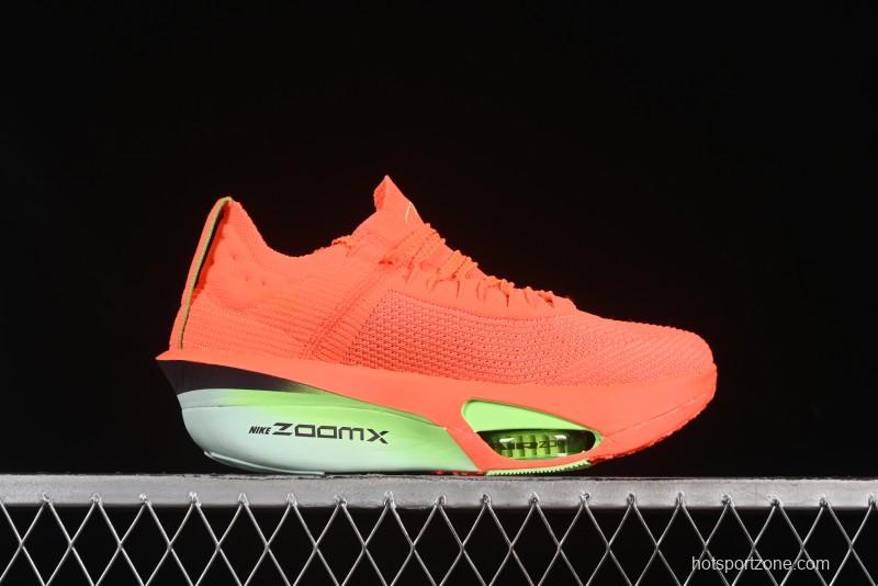 Nike Zoom VaporFly Next 3% Prototype Super Marathon Running Shoes with Dual Airzoom Cushion and ZoomX Foam - FD8315-600