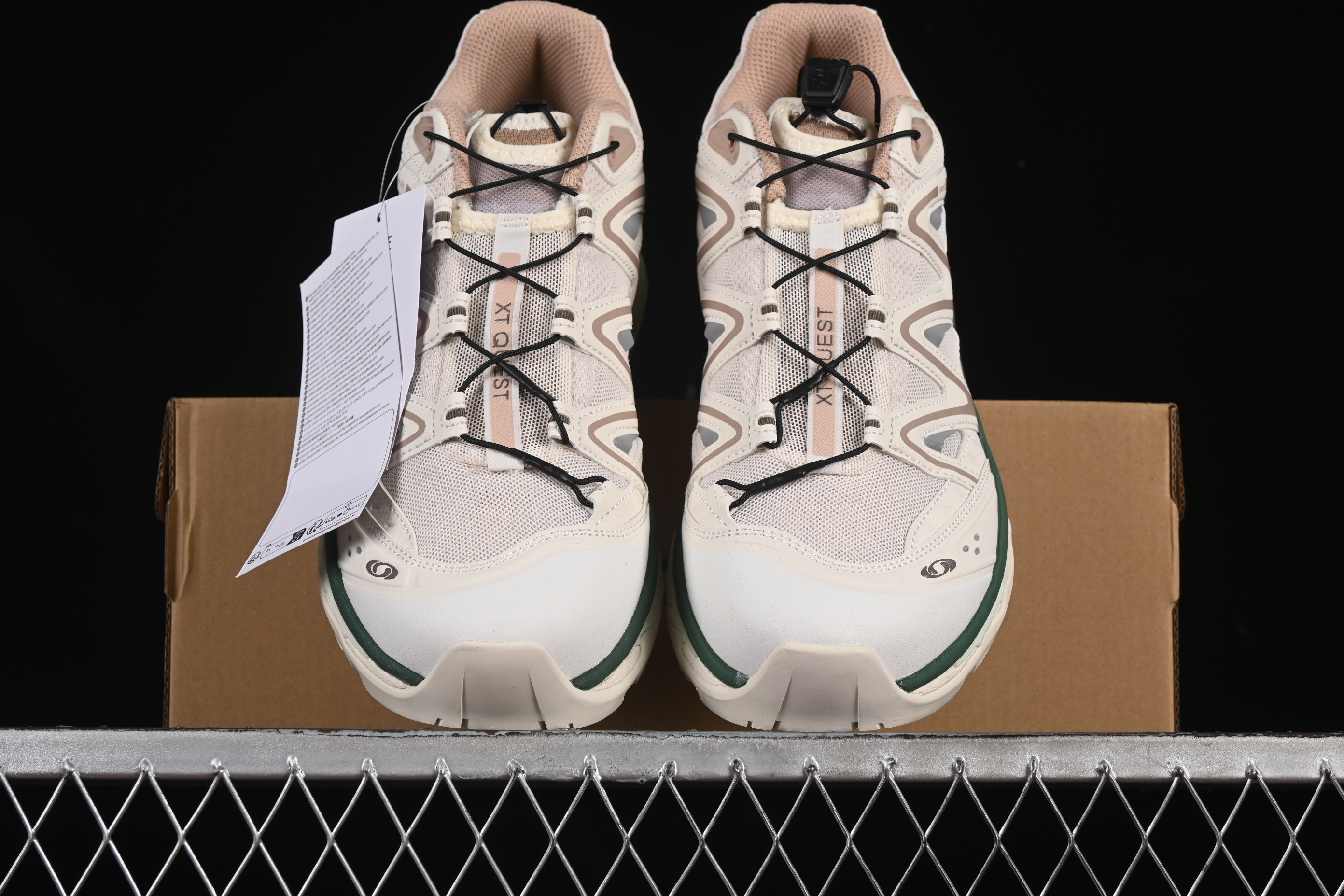 Salomon XT-Quest ADV Beige Outdoor Trail Running Shoes - 474789-26