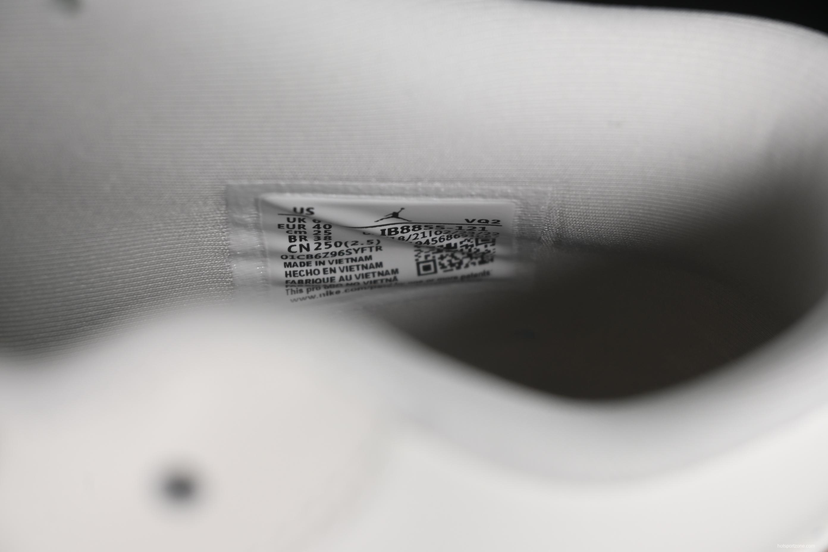 Nike Air Jordan 1 Low "Dongdan" Casual Sneakers in Coconut Milk White - IB8855-121