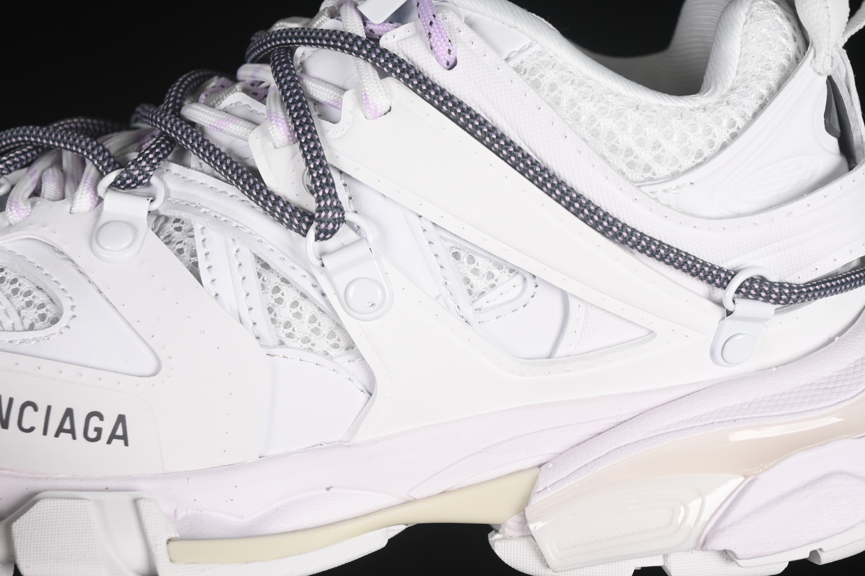 Balenciaga Track Sneaker Tess with Transparent Heel Strap - WTRHK9050