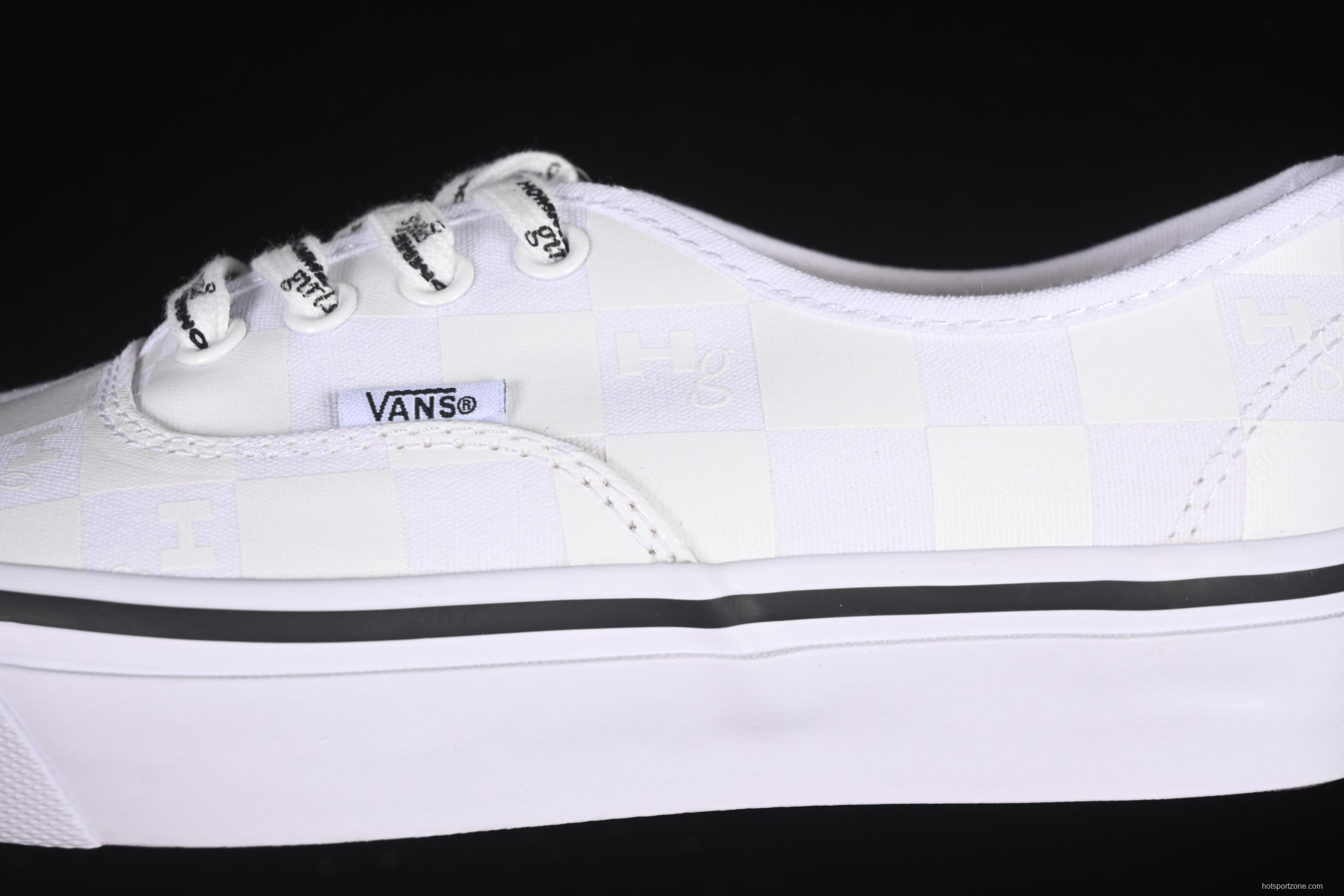 Vans Authentic 44 DX Checkerboard Slip-On Skate Shoes - VN000EEUCCZ